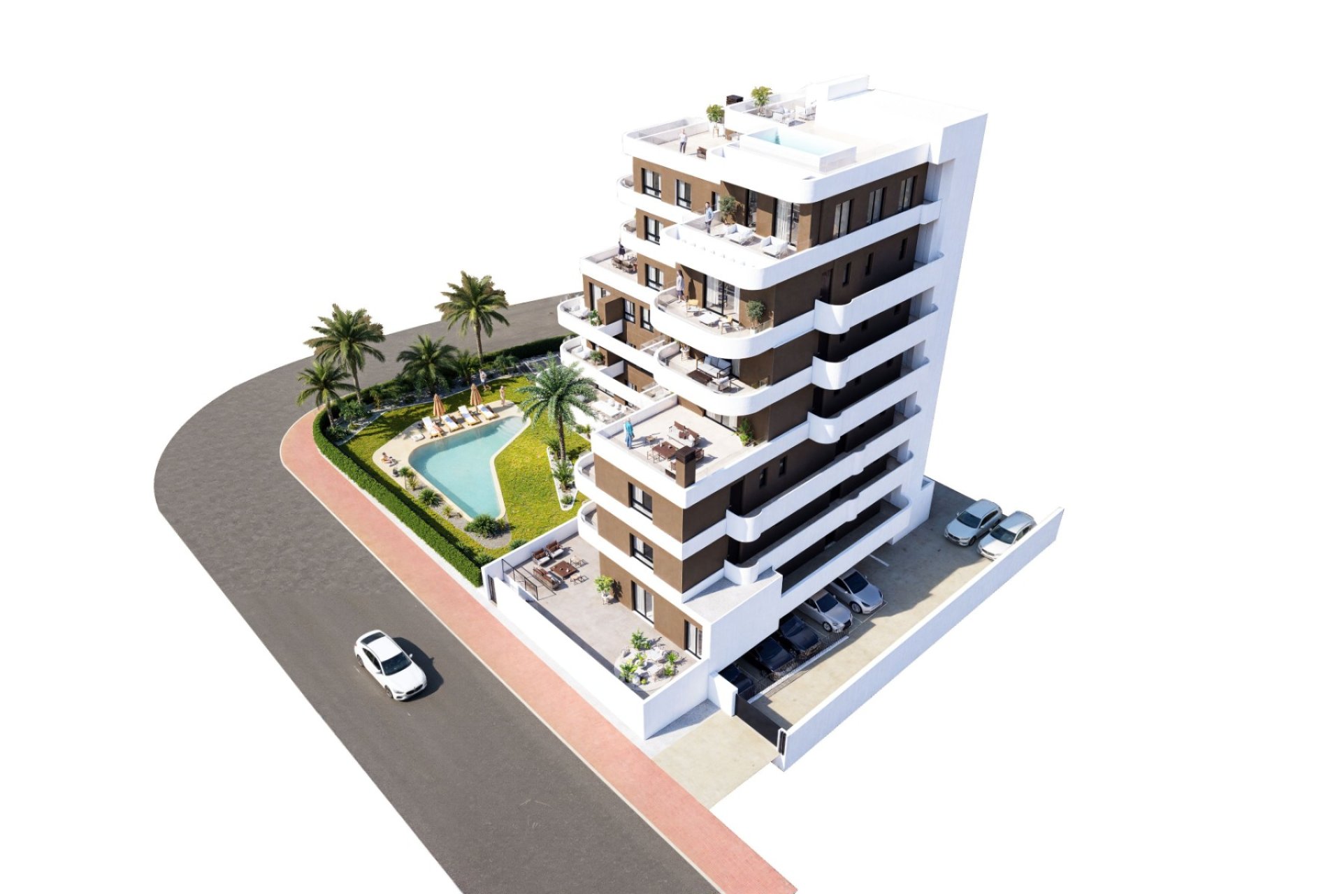 Neue Gebäude - Wohnung -
Guardamar del Segura - Guardamar pueblo