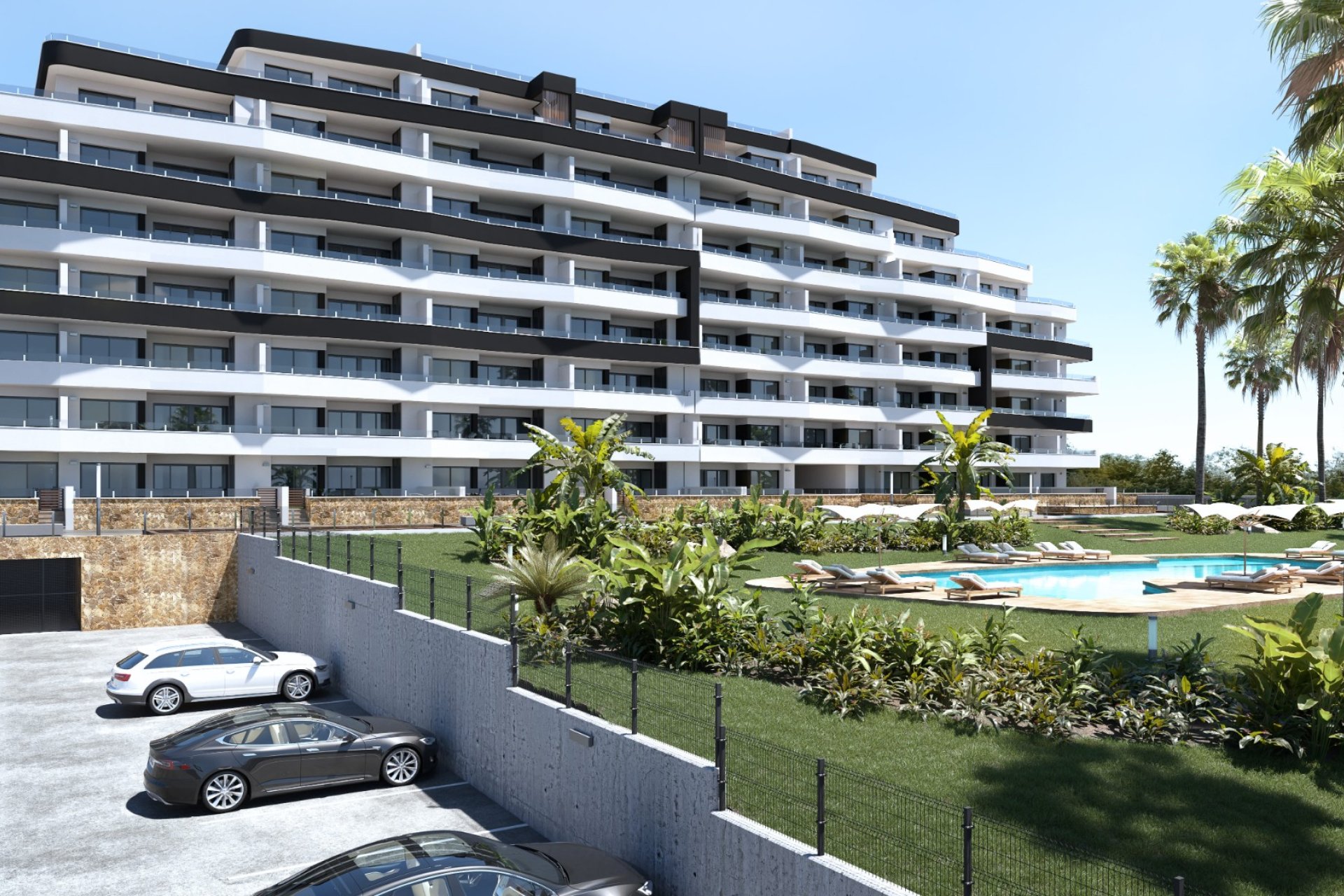 Neue Gebäude - Wohnung -
San Miguel de Salinas
