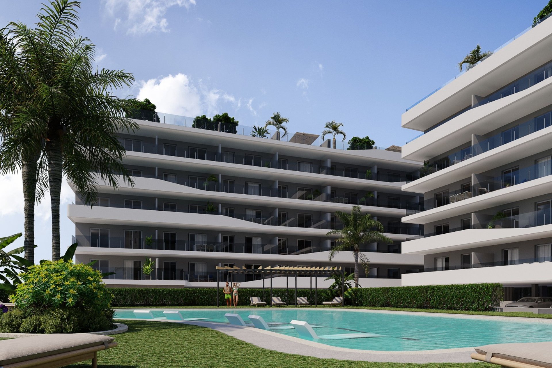 Neue Gebäude - Wohnung -
Santa Pola - Playa Lisa