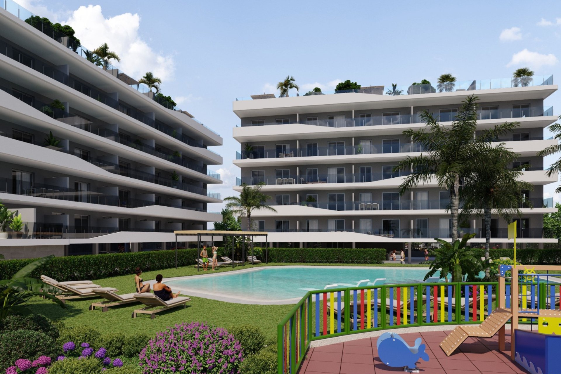 Neue Gebäude - Wohnung -
Santa Pola - Playa Lisa