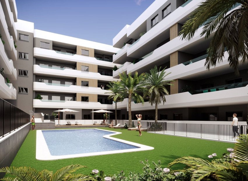 Neue Gebäude - Wohnung -
Santa Pola - Puerto