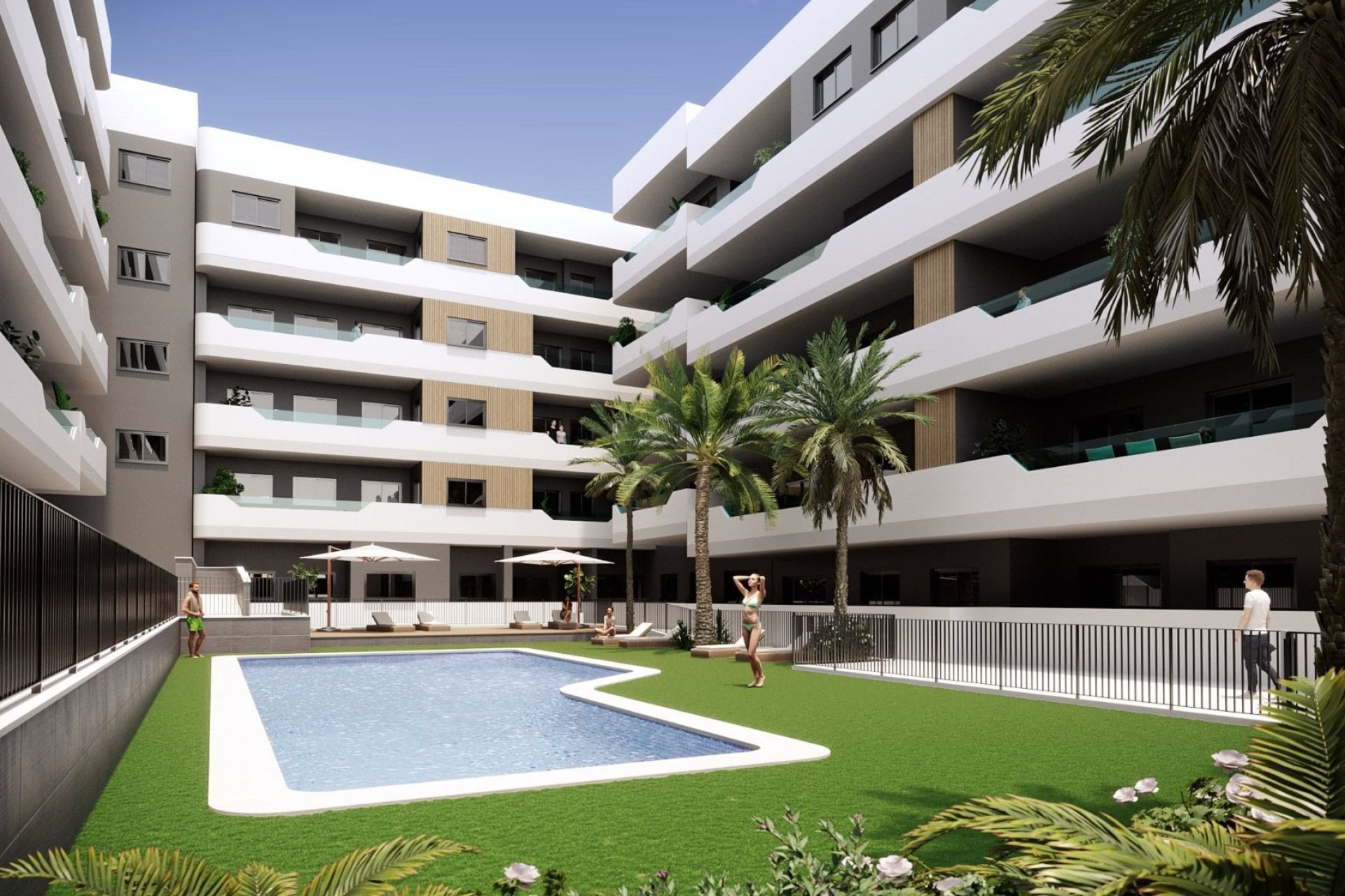 Neue Gebäude - Wohnung -
Santa Pola - Puerto