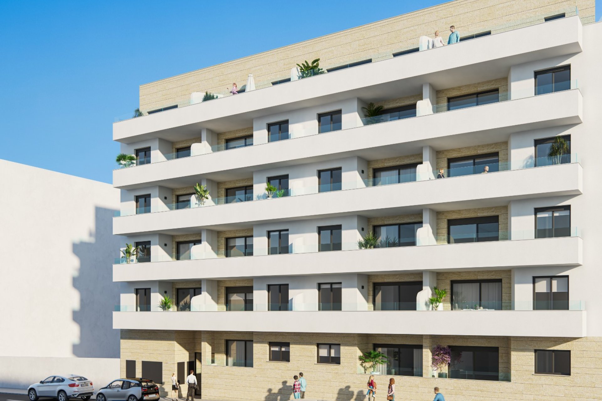 Neue Gebäude - Wohnung -
Torrevieja - Centro