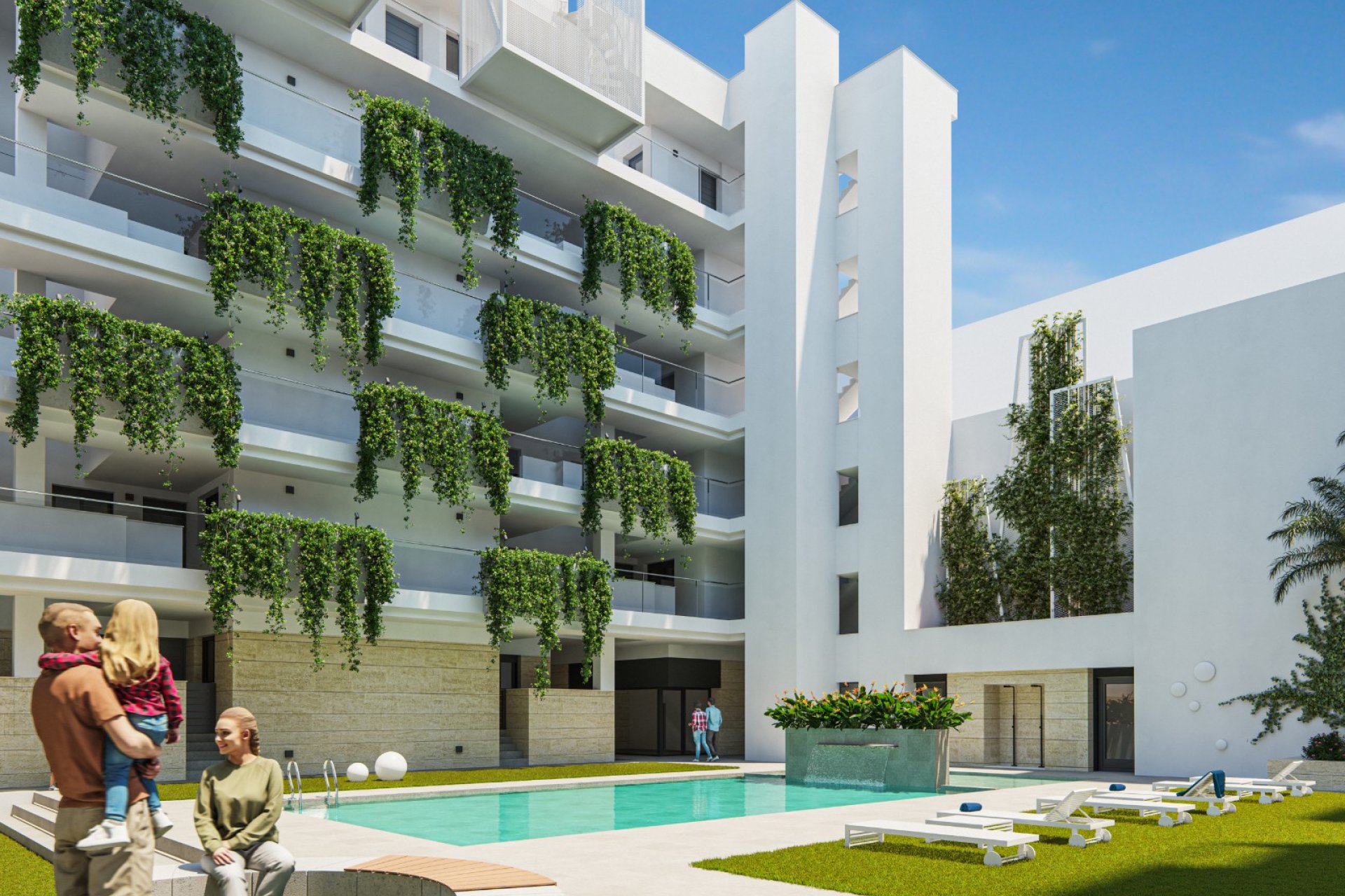 Neue Gebäude - Wohnung -
Torrevieja - Centro