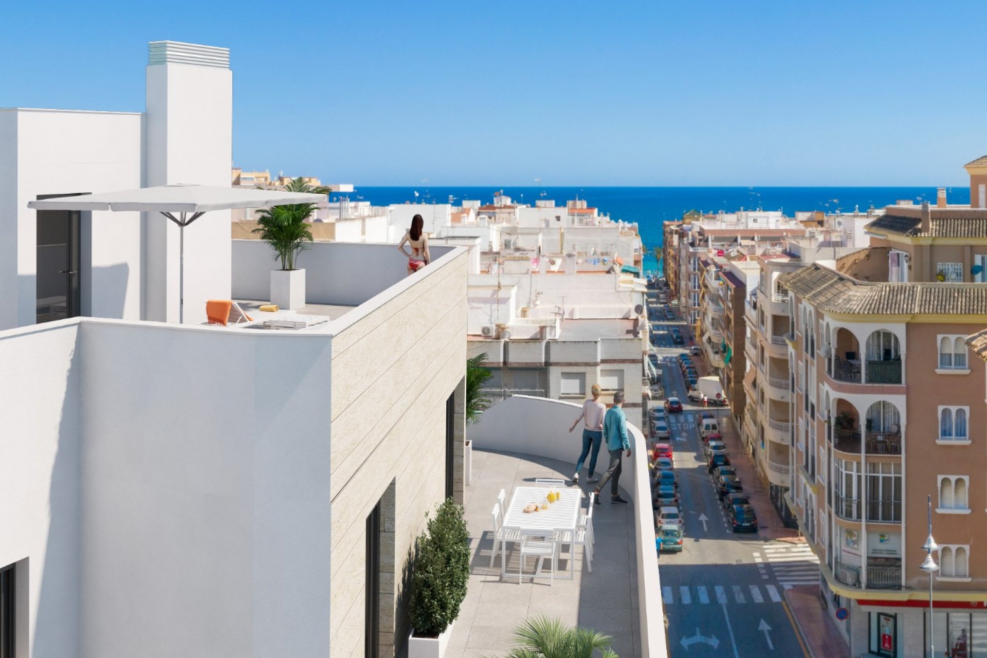 Neue Gebäude - Wohnung -
Torrevieja - Centro