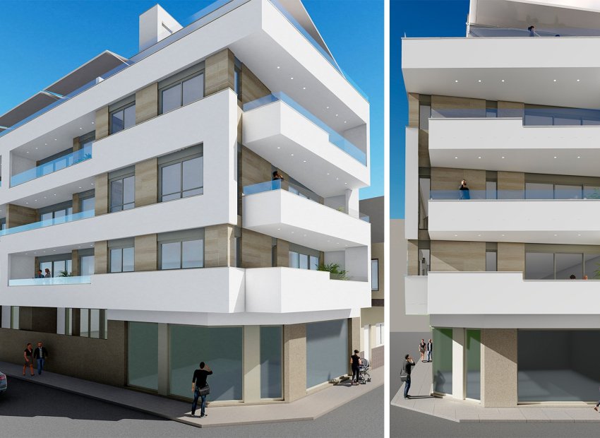 Neue Gebäude - Wohnung -
Torrevieja - Centro