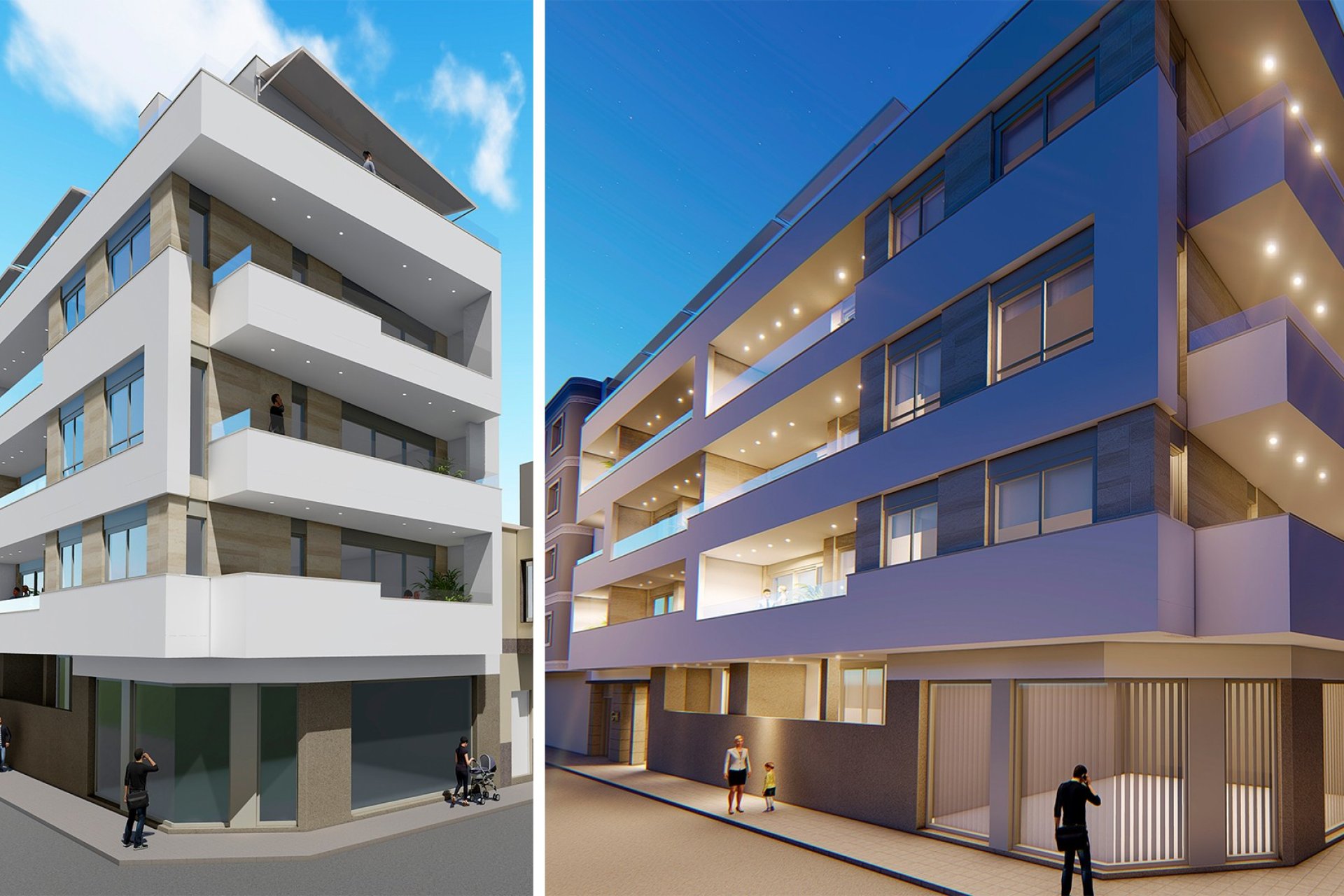 Neue Gebäude - Wohnung -
Torrevieja - Centro