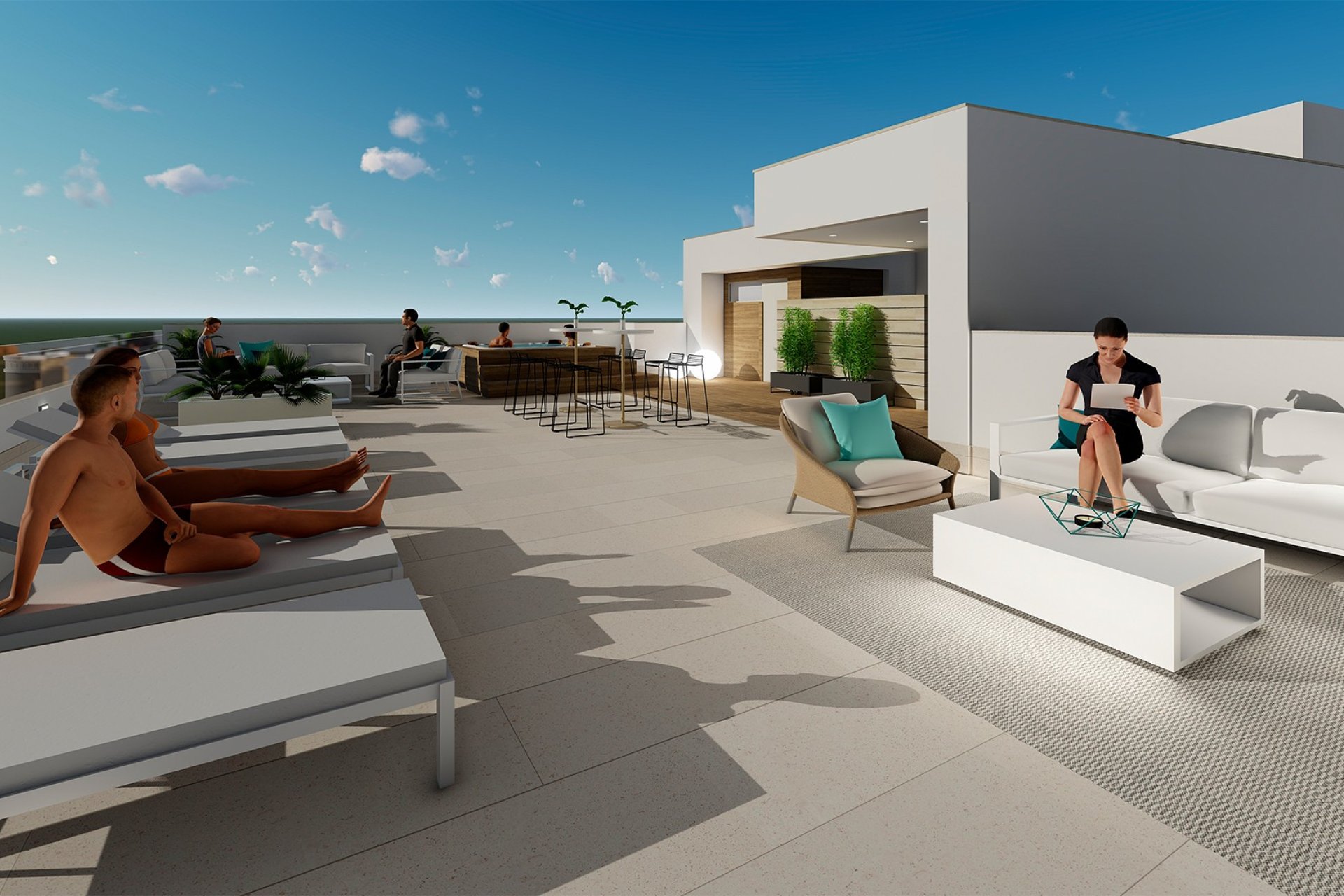 Neue Gebäude - Wohnung -
Torrevieja - Centro