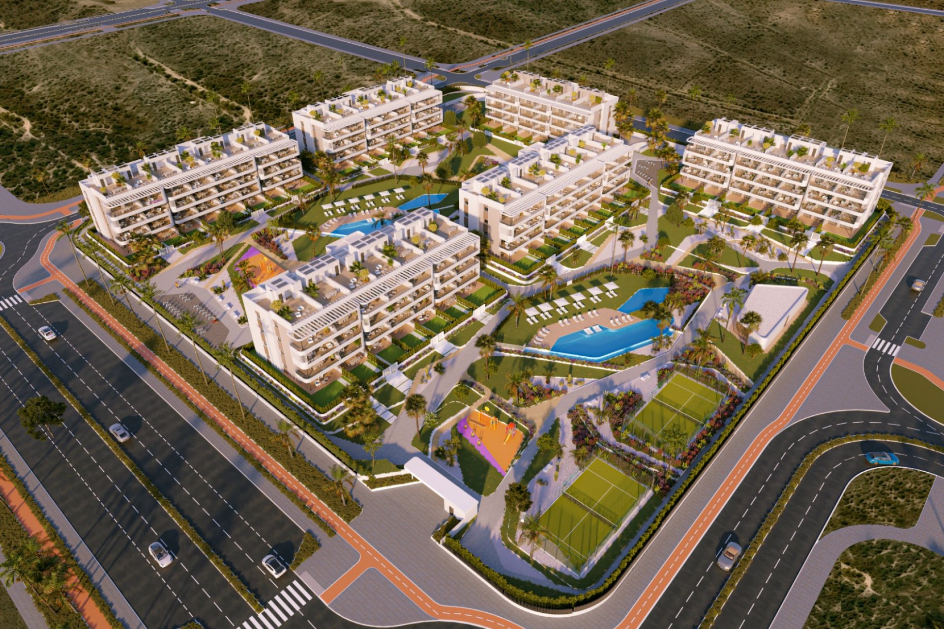 Neue Gebäude - Wohnung -
Torrevieja - La Siesta - El Salado -  Torreta