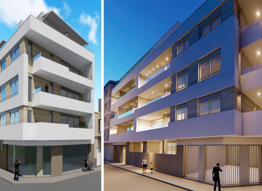 Neue Gebäude - Wohnung -
Torrevieja - Playa del Cura