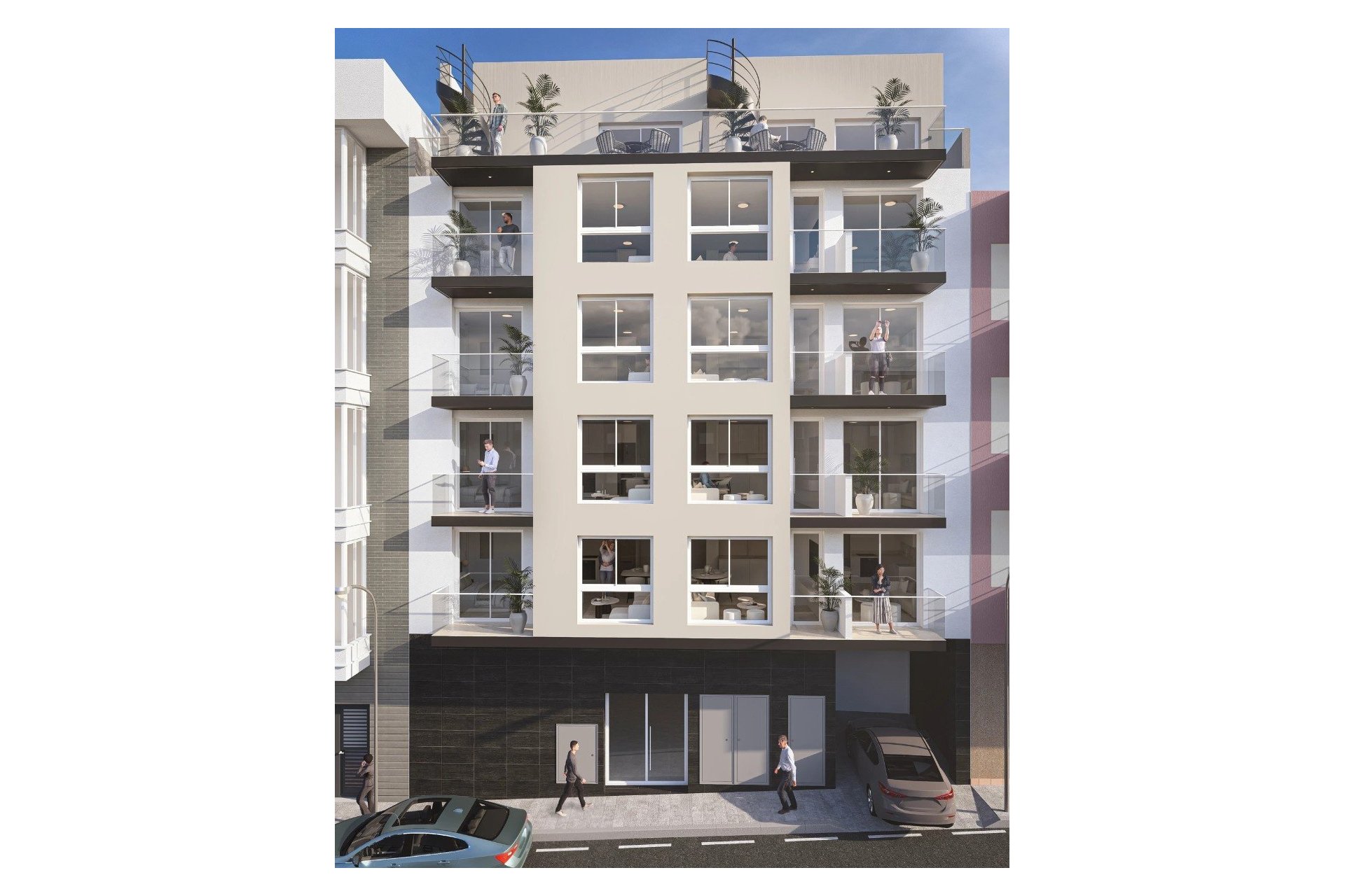 Neue Gebäude - Wohnung -
Torrevieja - Playa del Cura