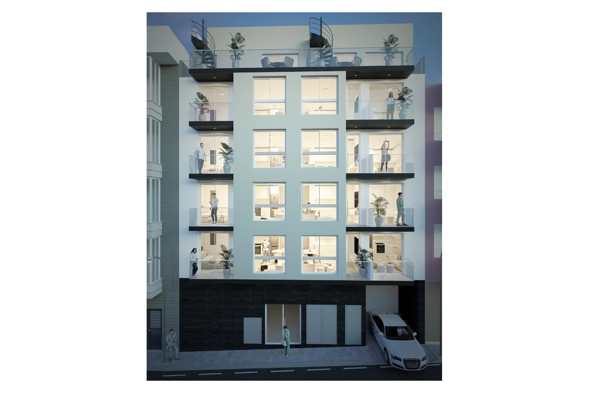 Neue Gebäude - Wohnung -
Torrevieja - Playa del Cura