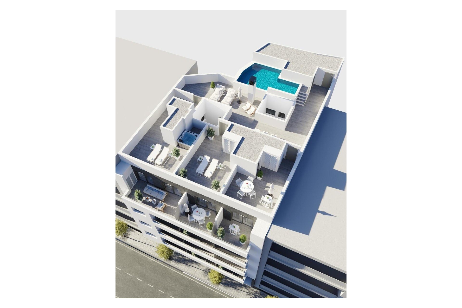 Neue Gebäude - Wohnung -
Torrevieja - Playa del Cura