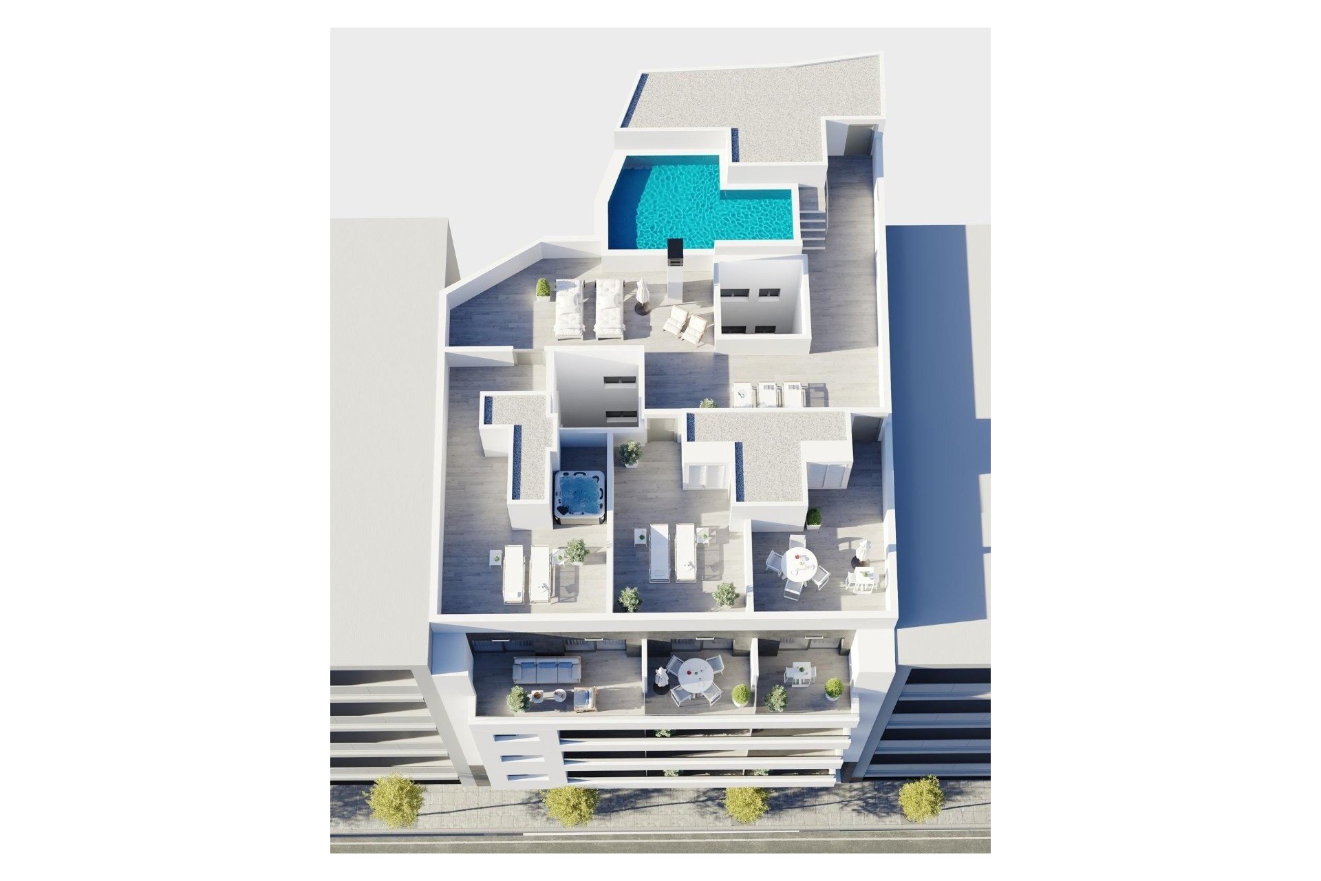 Neue Gebäude - Wohnung -
Torrevieja - Playa del Cura