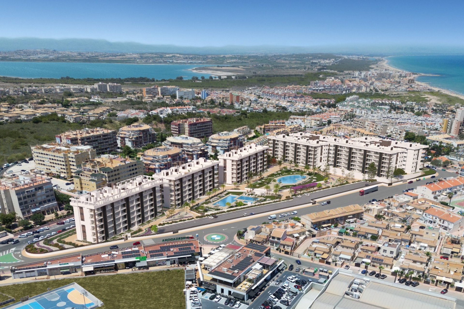 Neue Gebäude - Wohnung -
Torrevieja - Torrelamata - La Mata