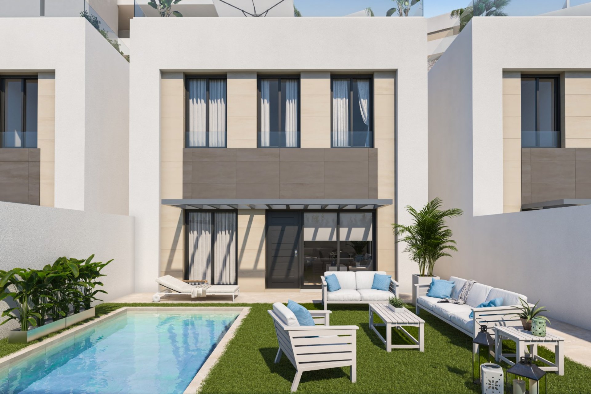 Neue Gebäude - Wohnung -
