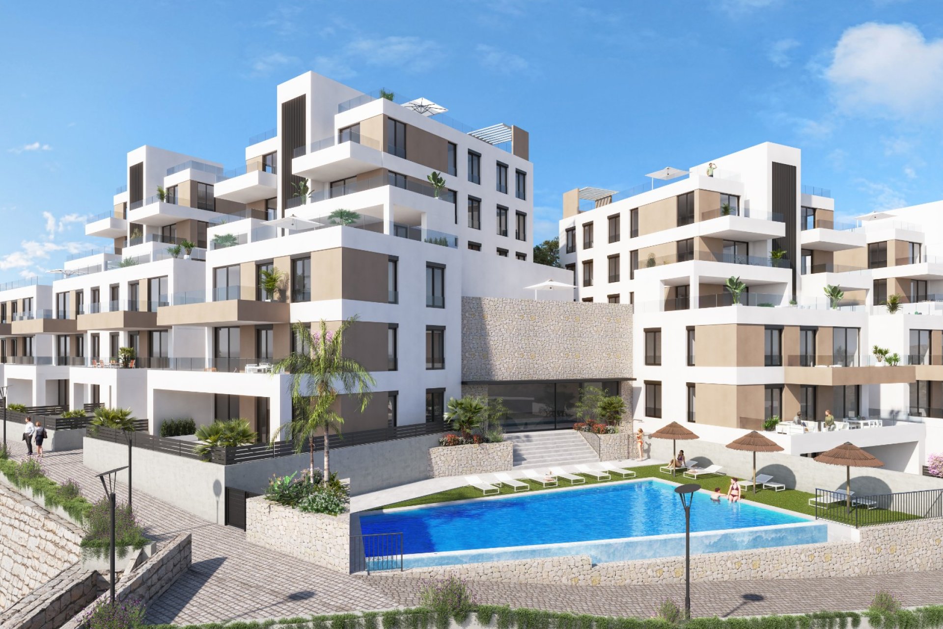 Neue Gebäude - Wohnung -
