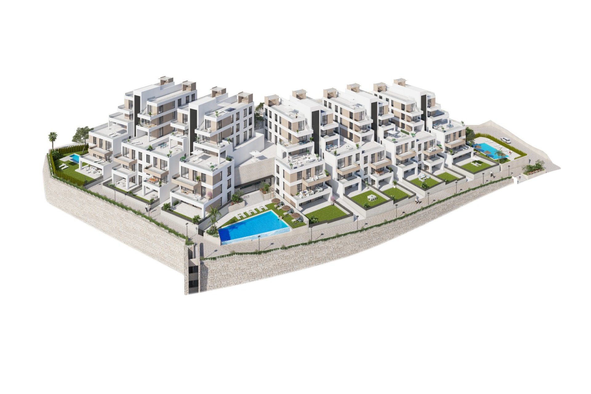 Neue Gebäude - Wohnung -
