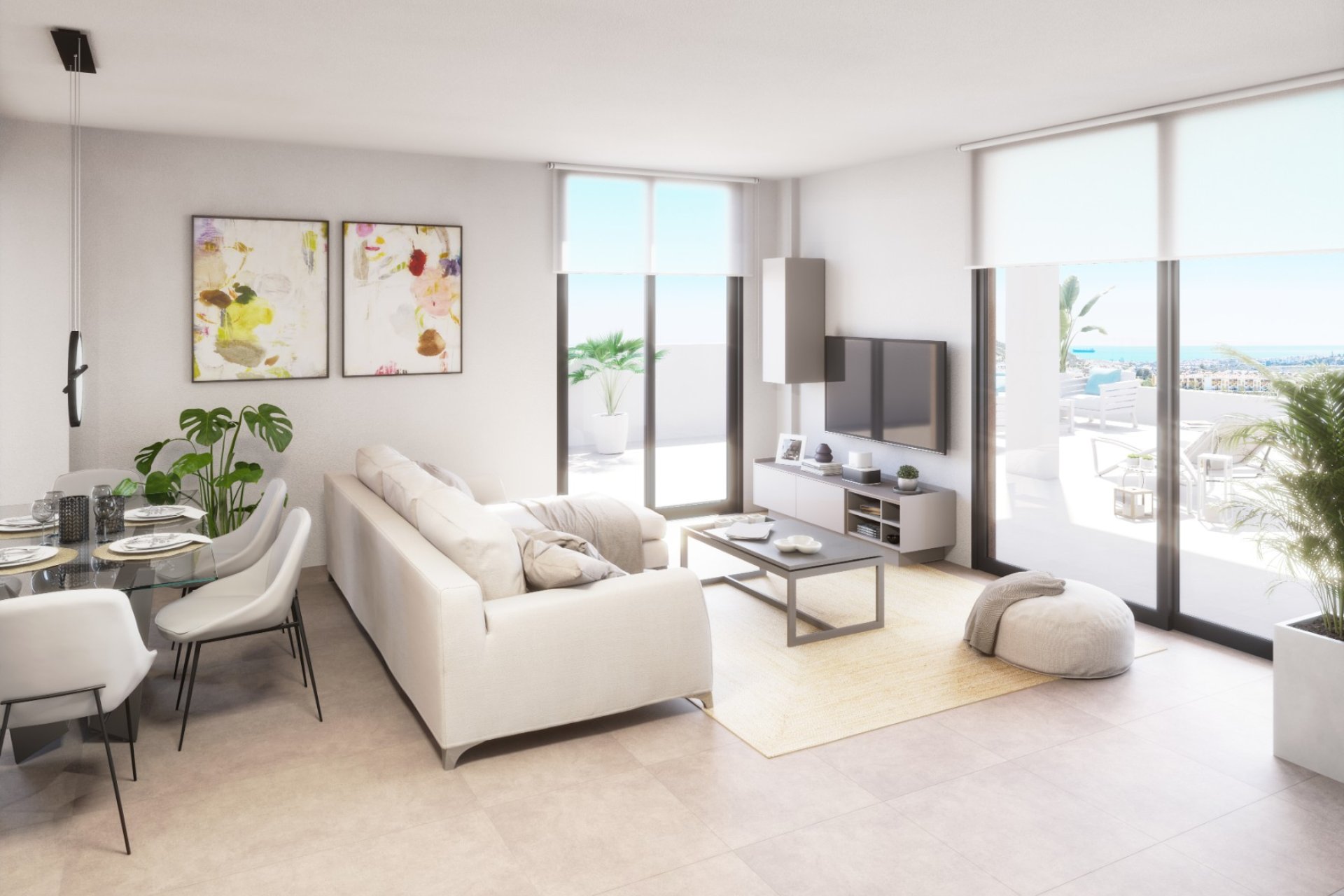 Neue Gebäude - Wohnung -
