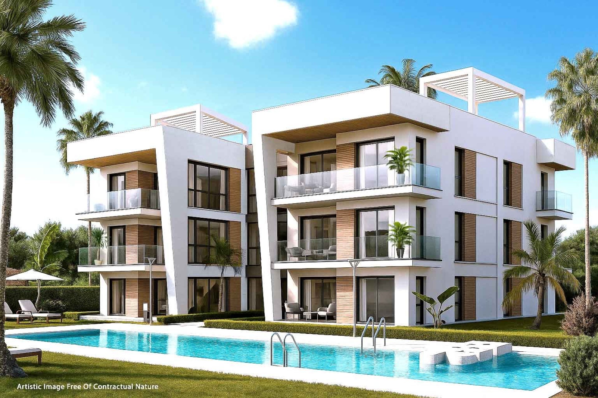 Neue Gebäude - Wohnung -
