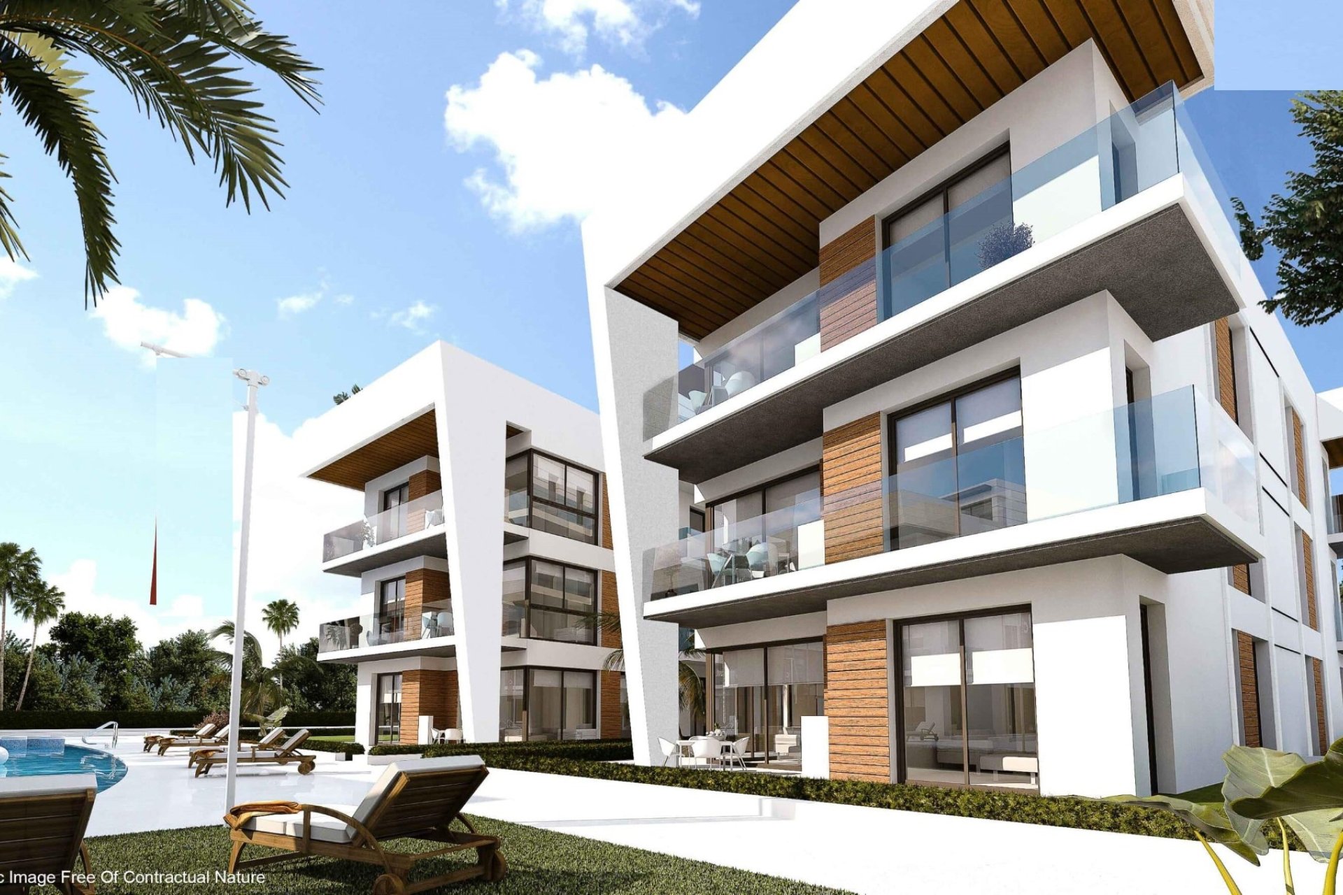 Neue Gebäude - Wohnung -
