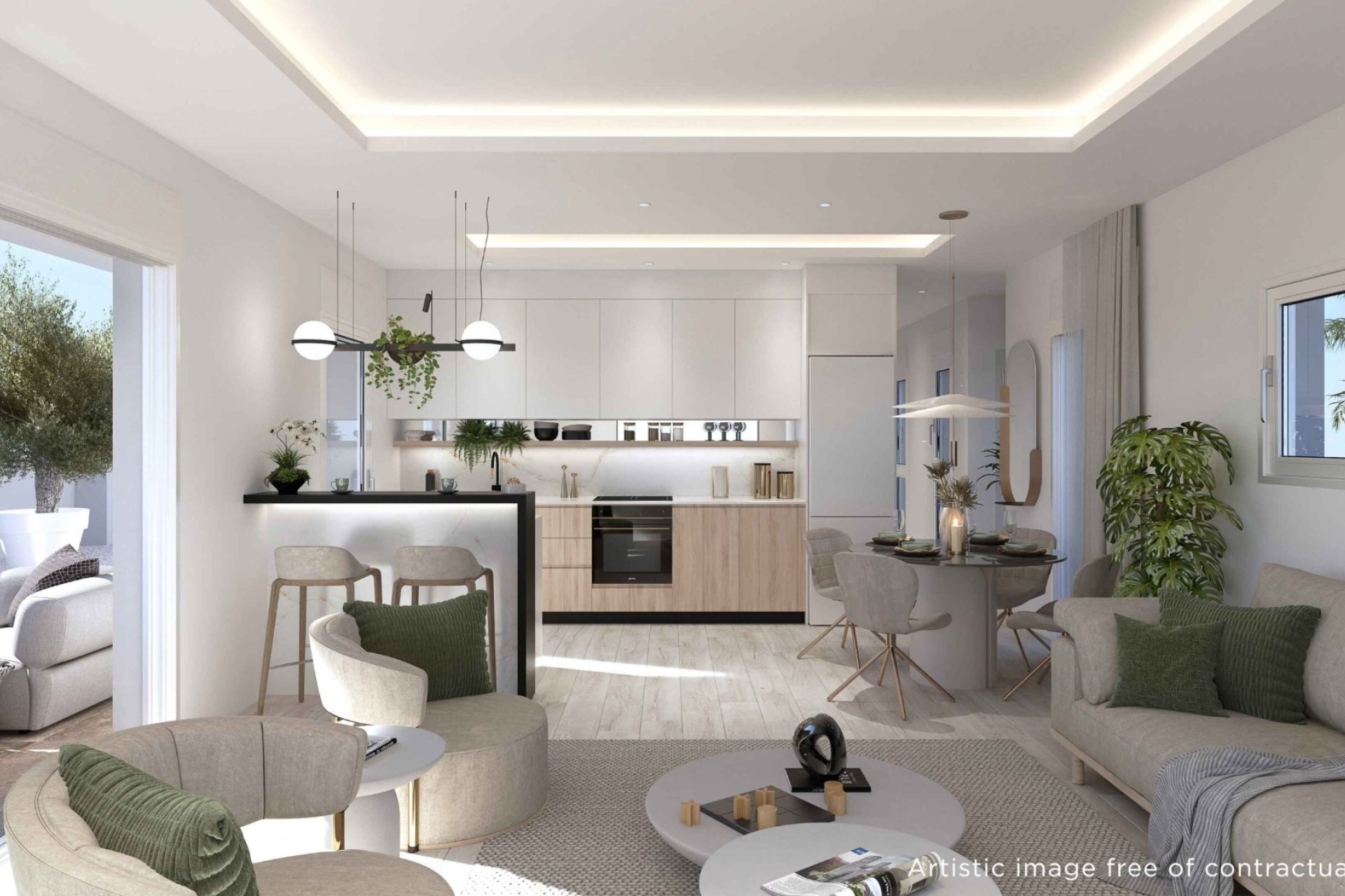 Neue Gebäude - Wohnung -
