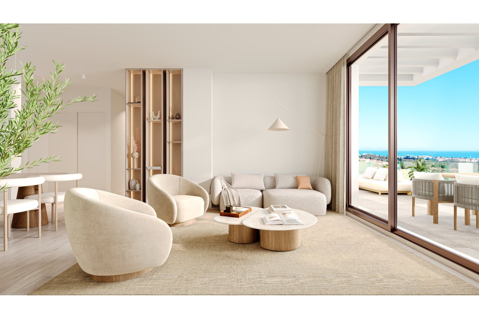 Neue Gebäude - Wohnung -
