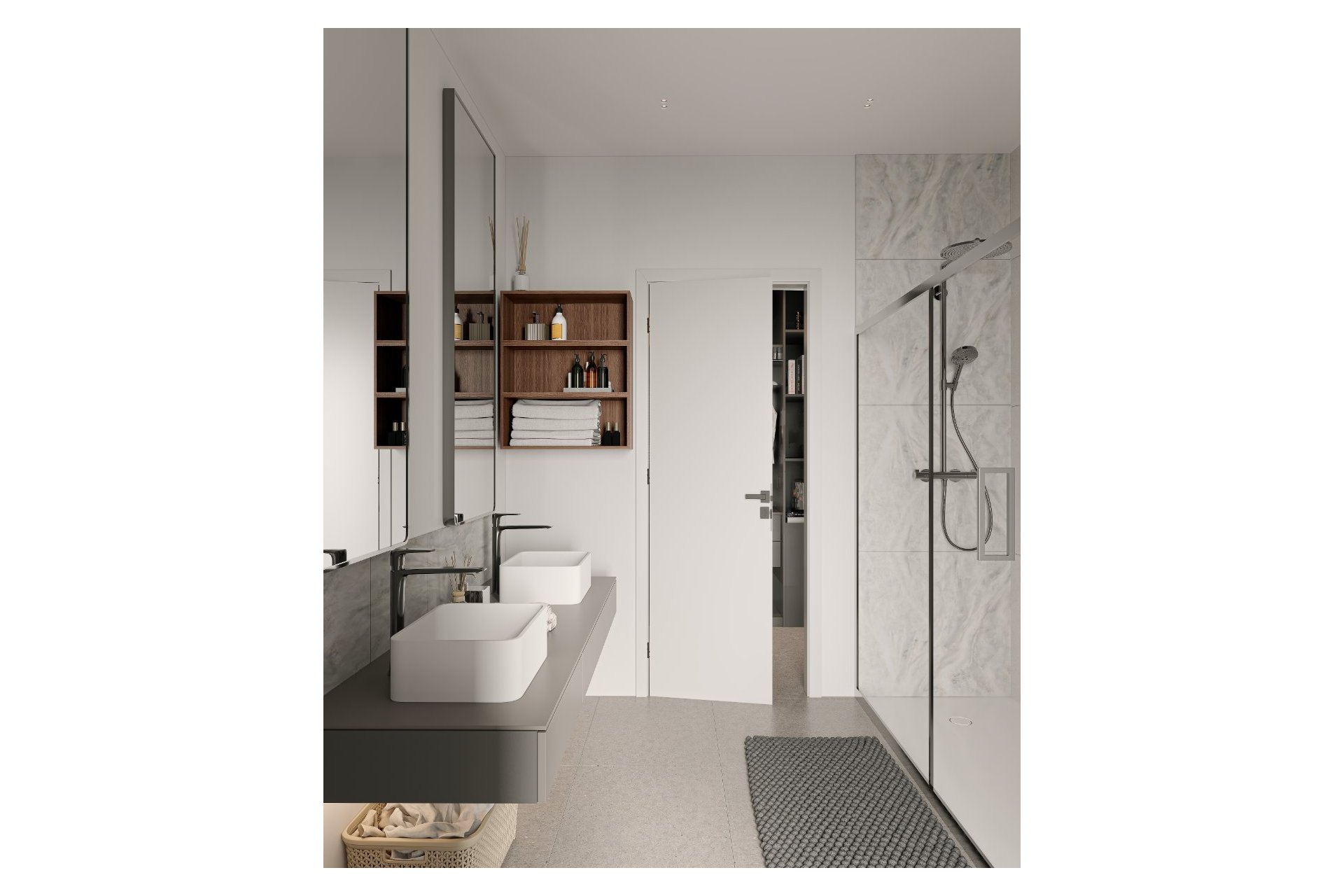 Neue Gebäude - Wohnung -
