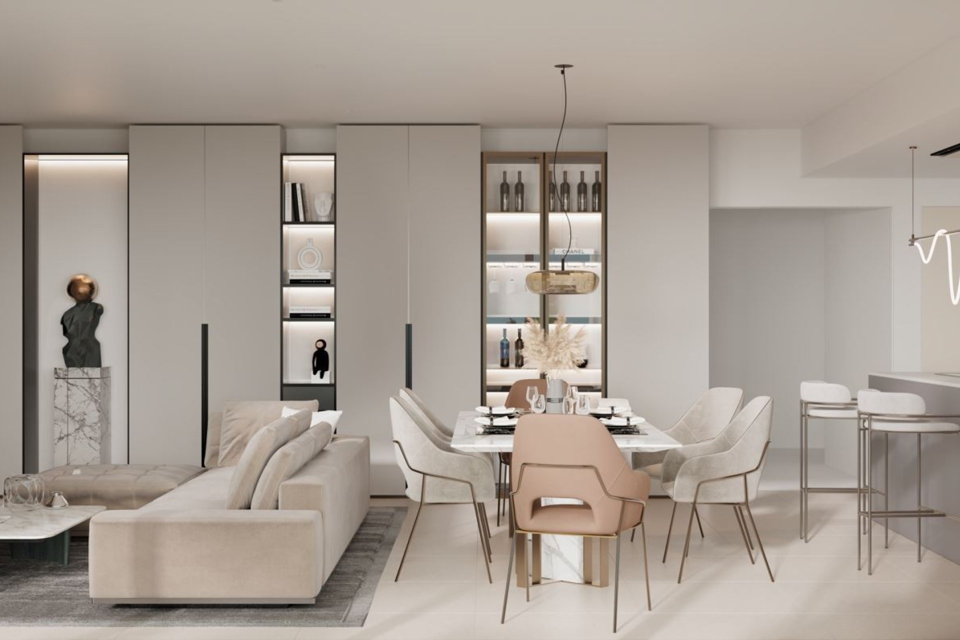Neue Gebäude - Wohnung -
