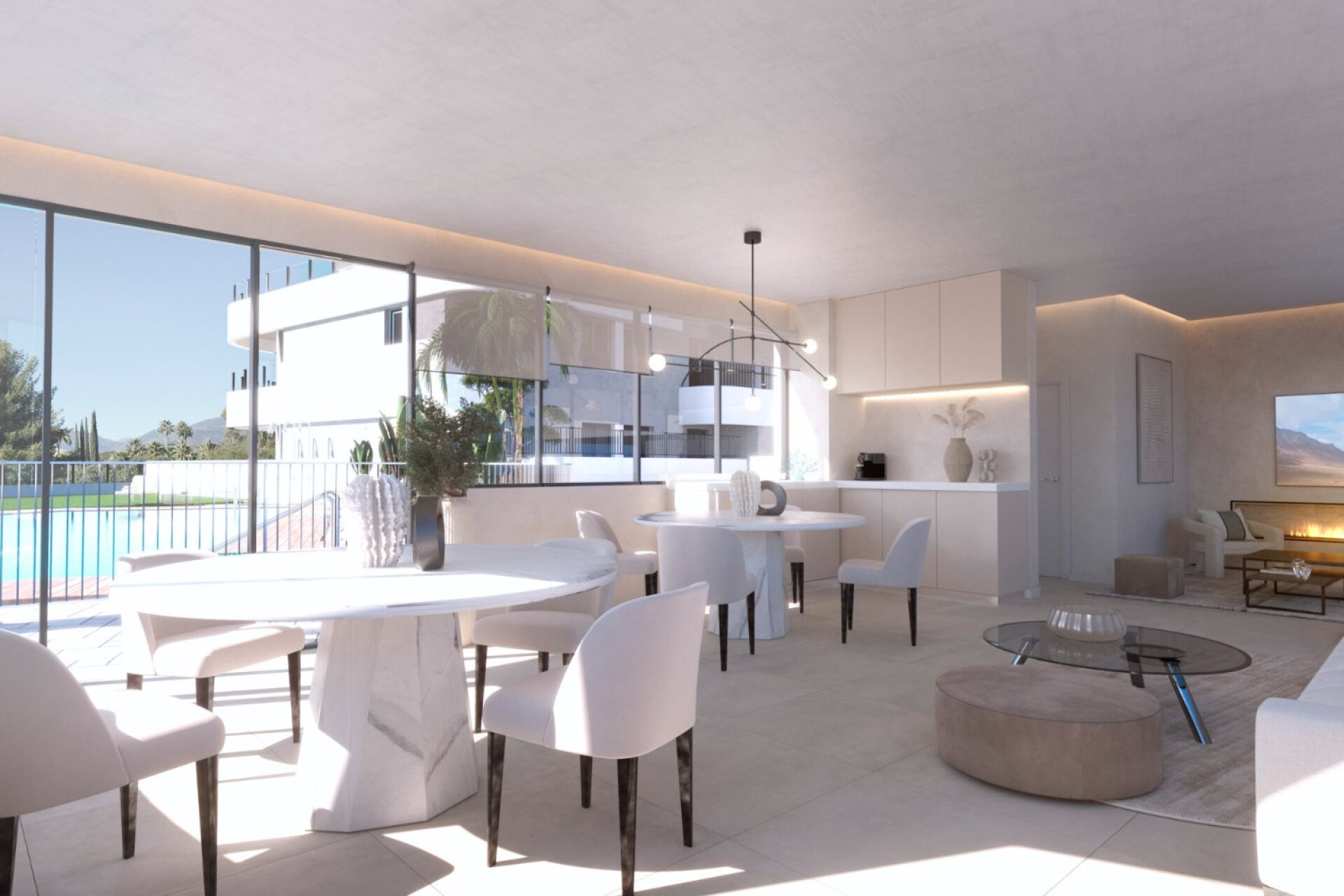 Neue Gebäude - Wohnung -

