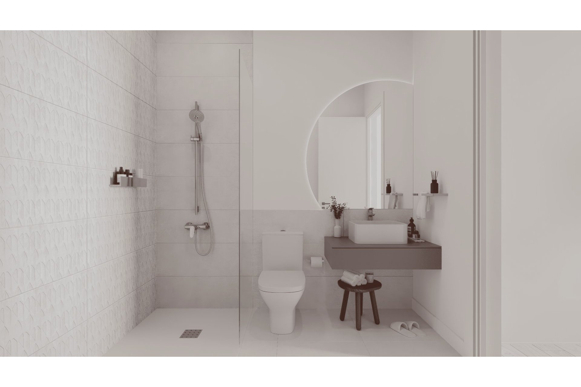 Neue Gebäude - Wohnung -
