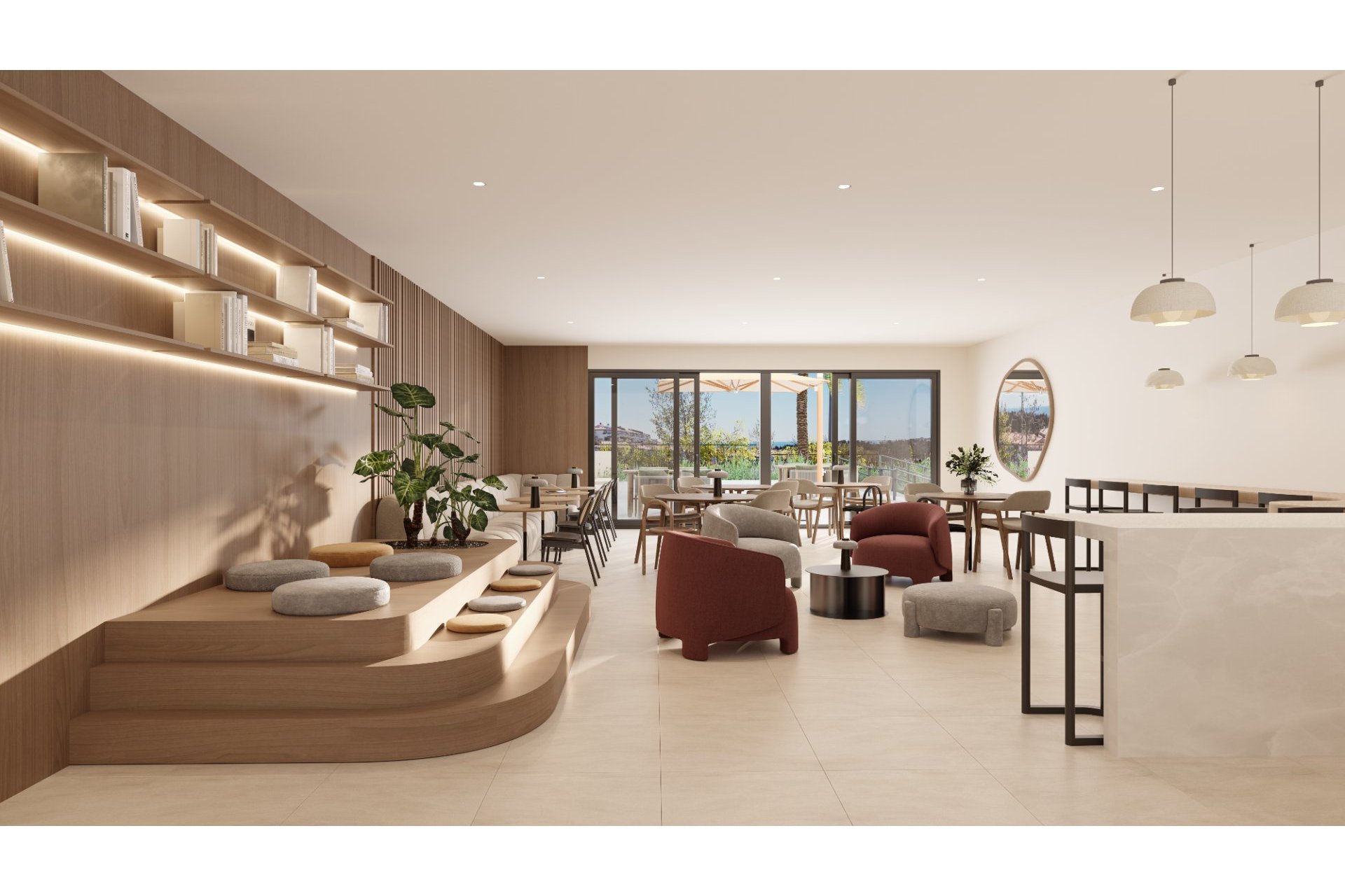 Neue Gebäude - Wohnung -
