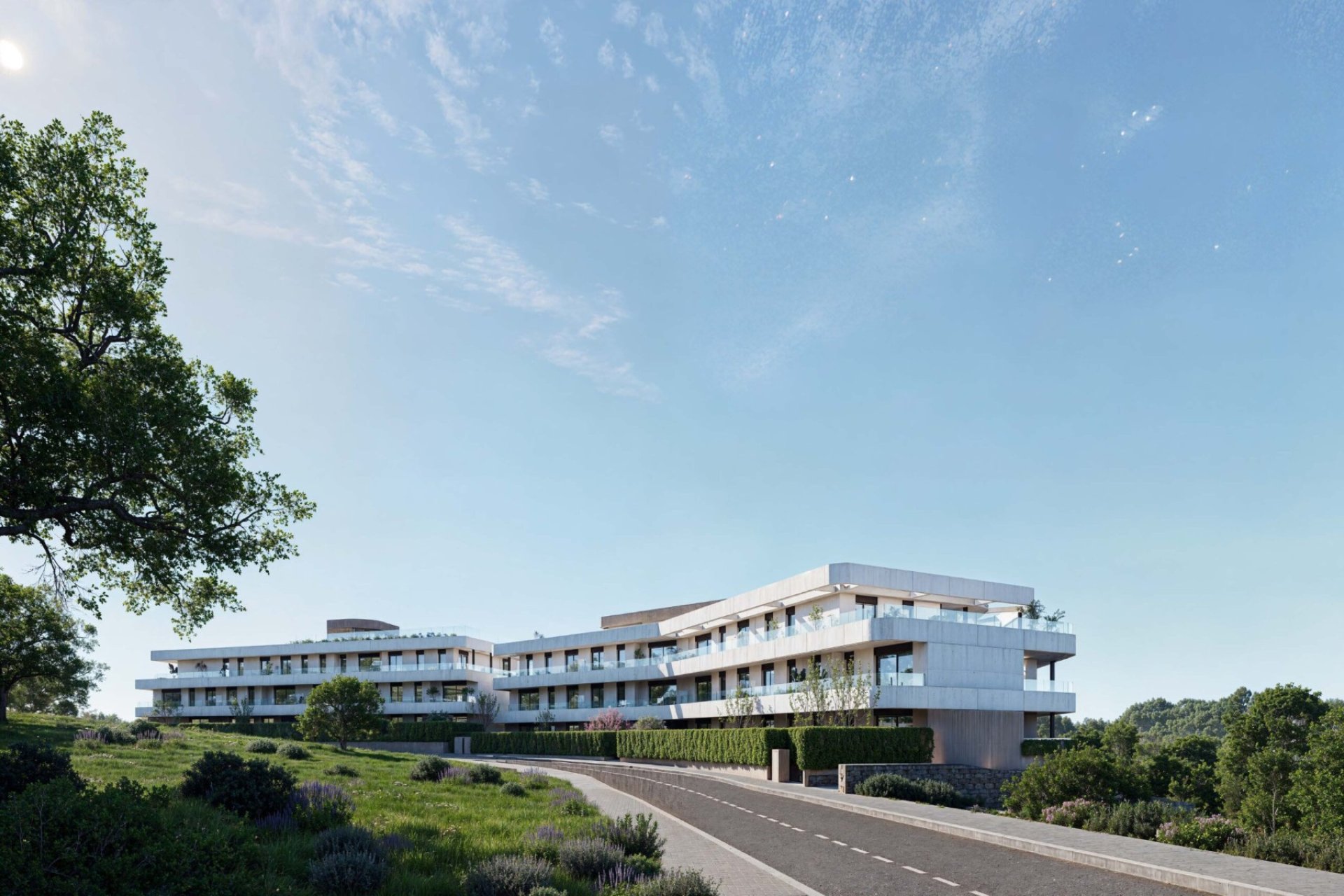 Neue Gebäude - Wohnung -

