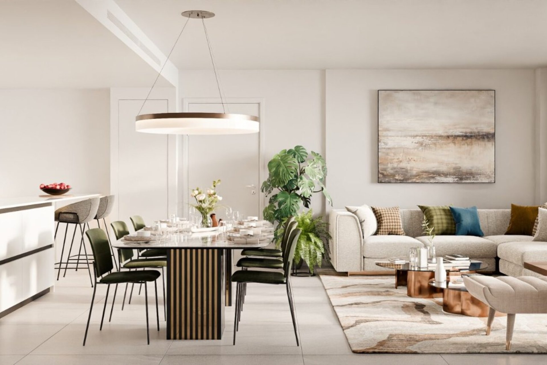 Neue Gebäude - Wohnung -
