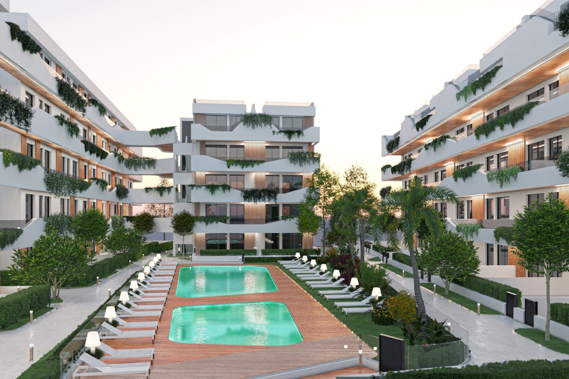 Neue Gebäude - Wohnung -
