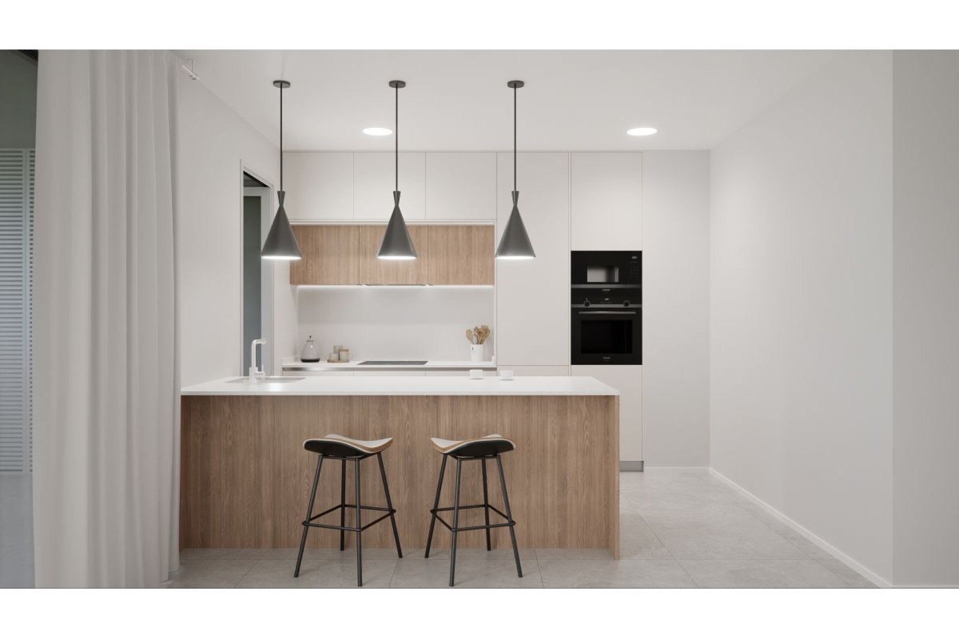 Neue Gebäude - Wohnung -
