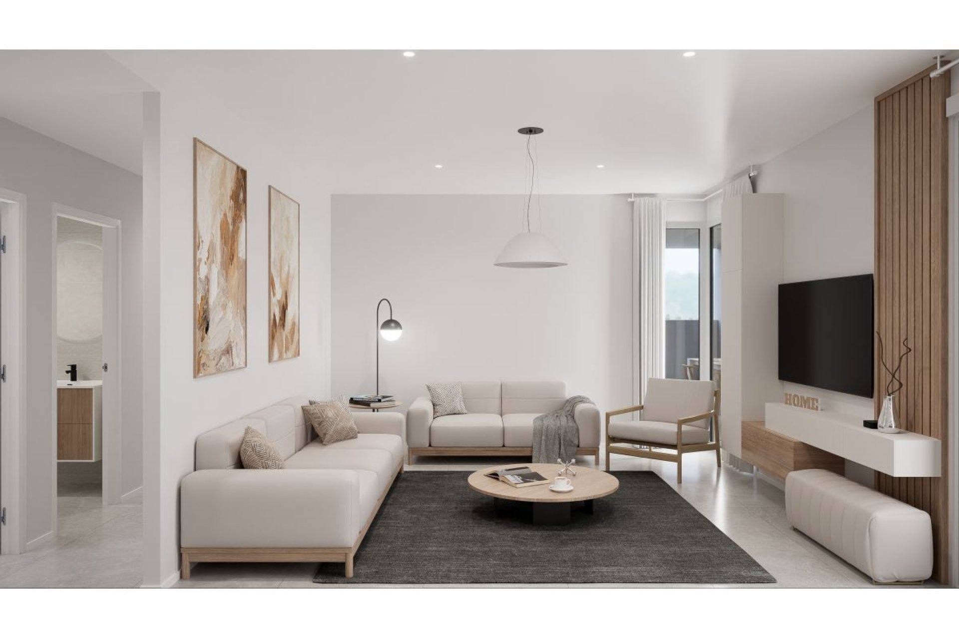 Neue Gebäude - Wohnung -

