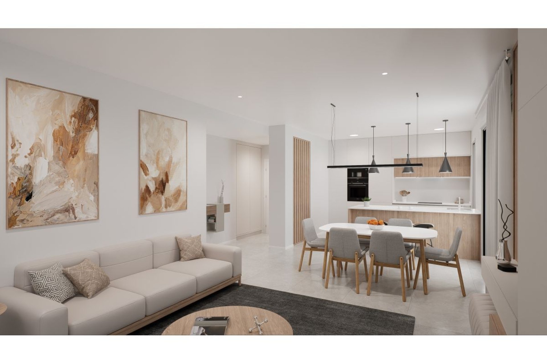 Neue Gebäude - Wohnung -
