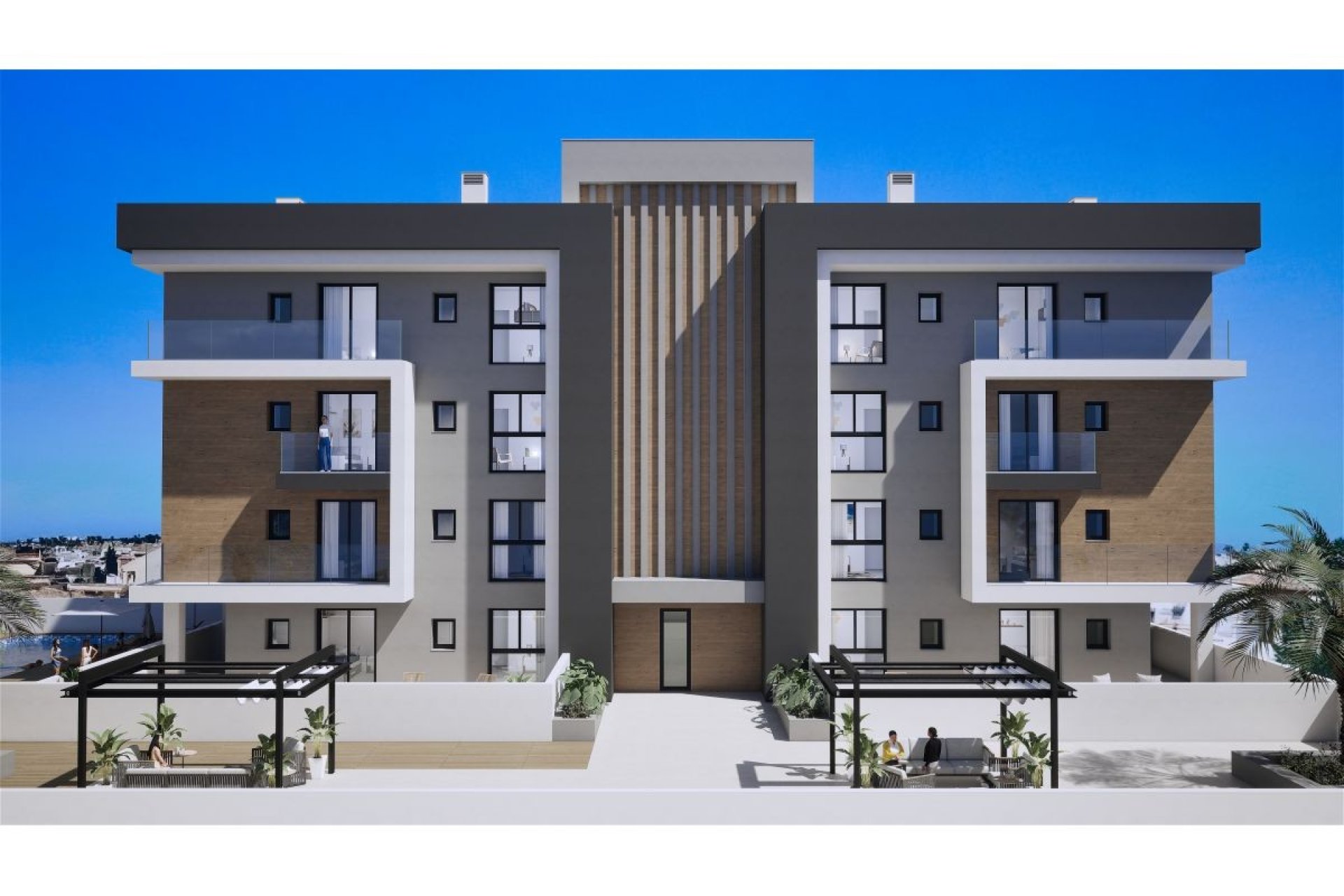 Neue Gebäude - Wohnung -
