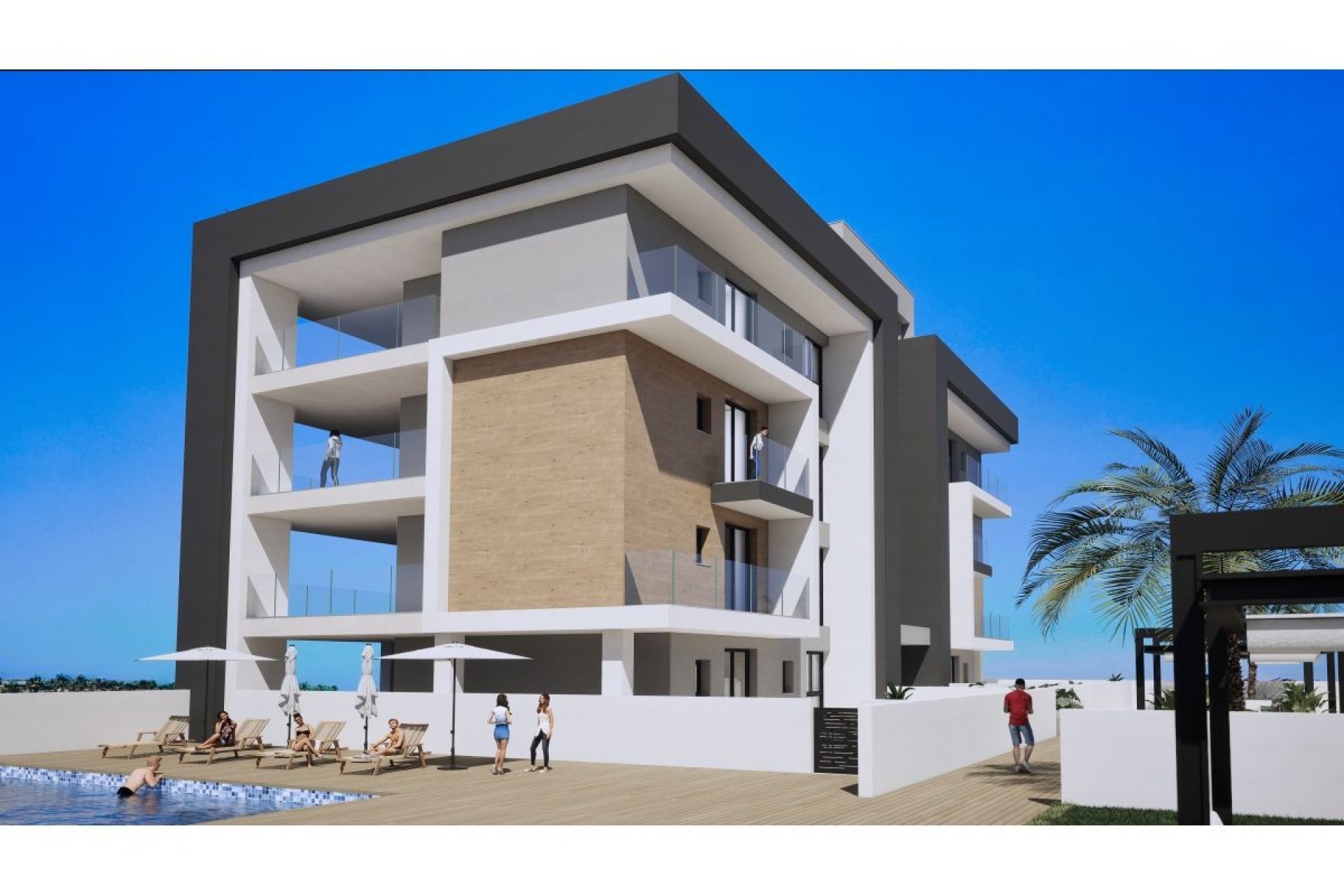 Neue Gebäude - Wohnung -
