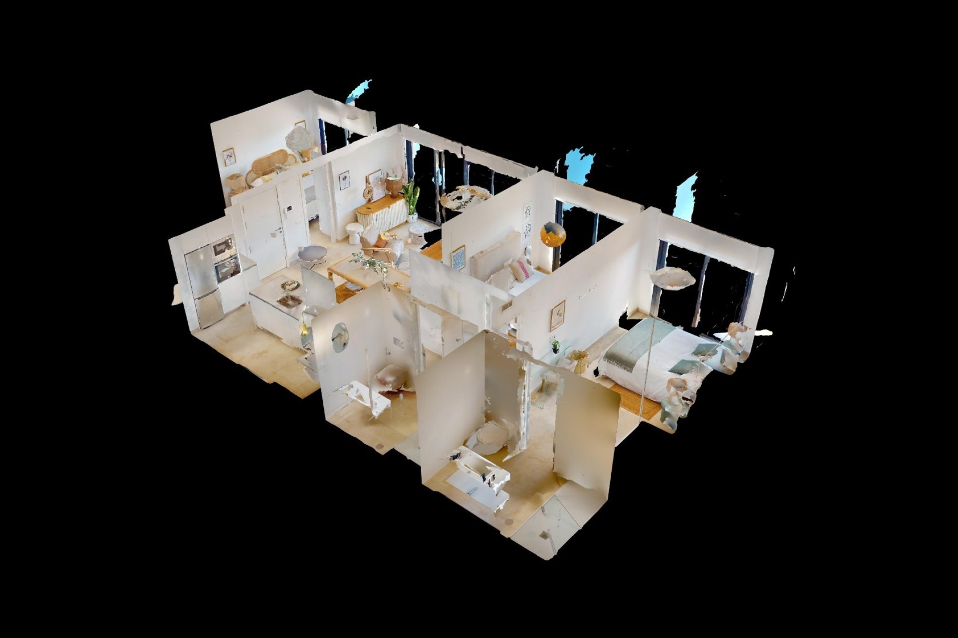Neue Gebäude - Wohnung -
