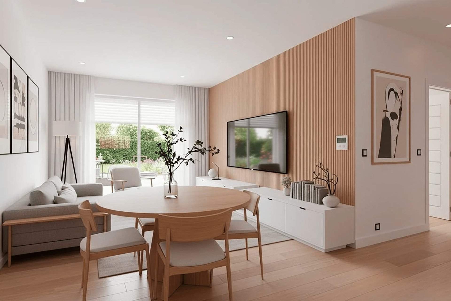 Neue Gebäude - Wohnung -
