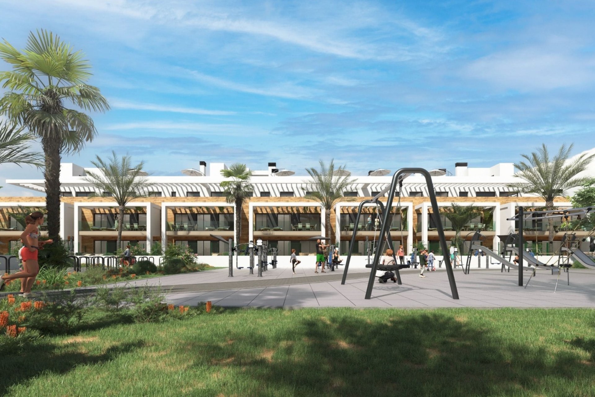 Neue Gebäude - Wohnung -
