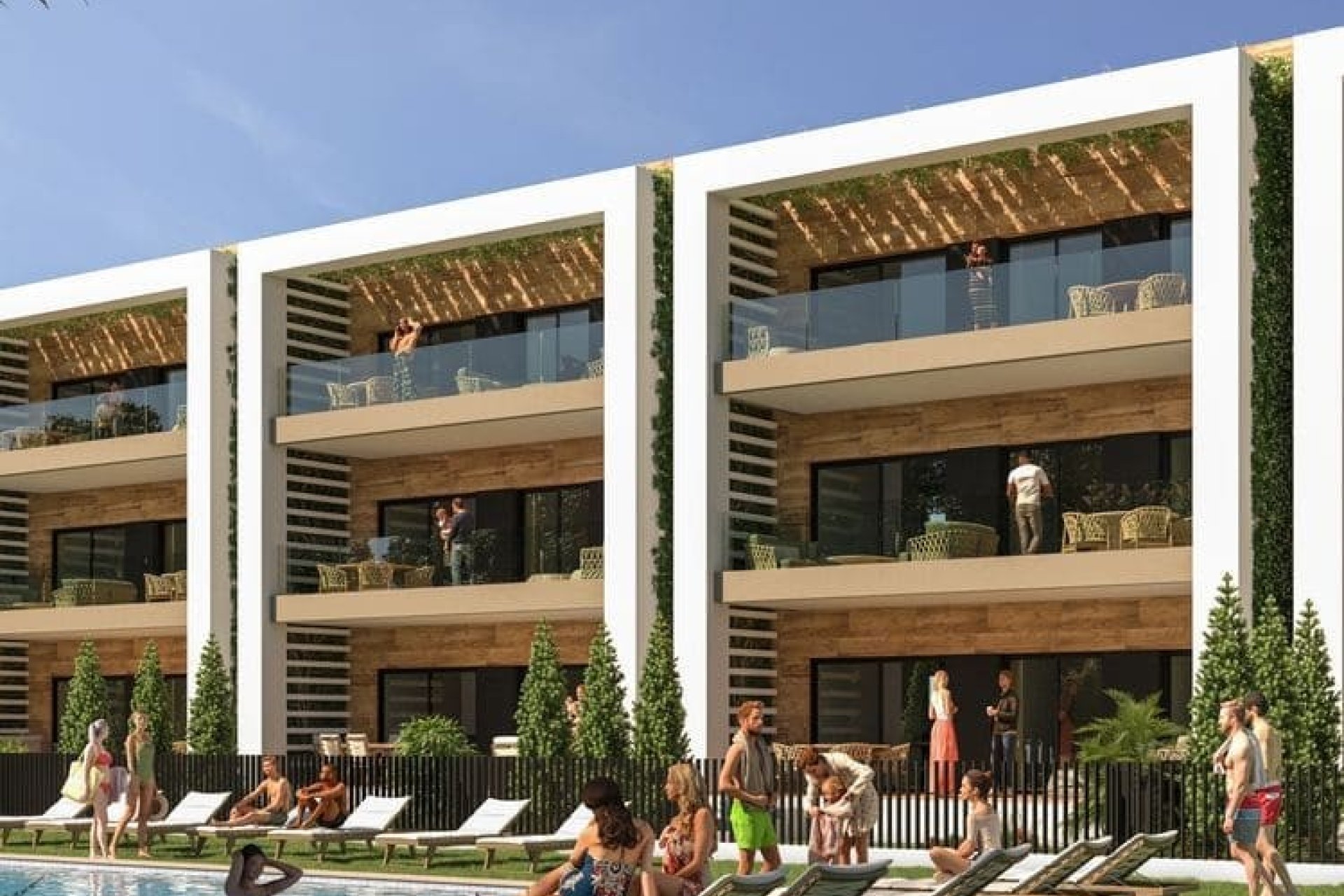 Neue Gebäude - Wohnung -
