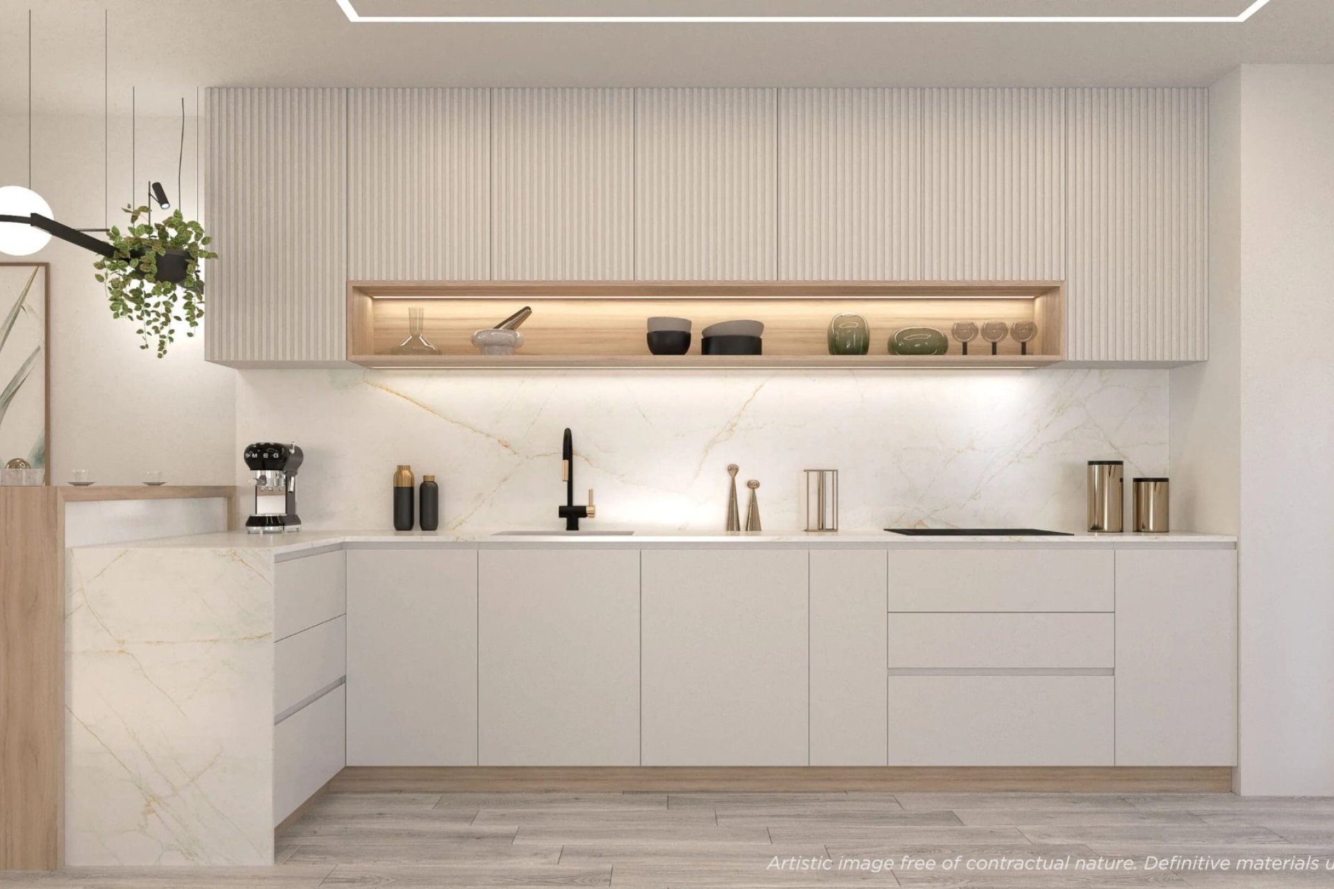 Neue Gebäude - Wohnung -
