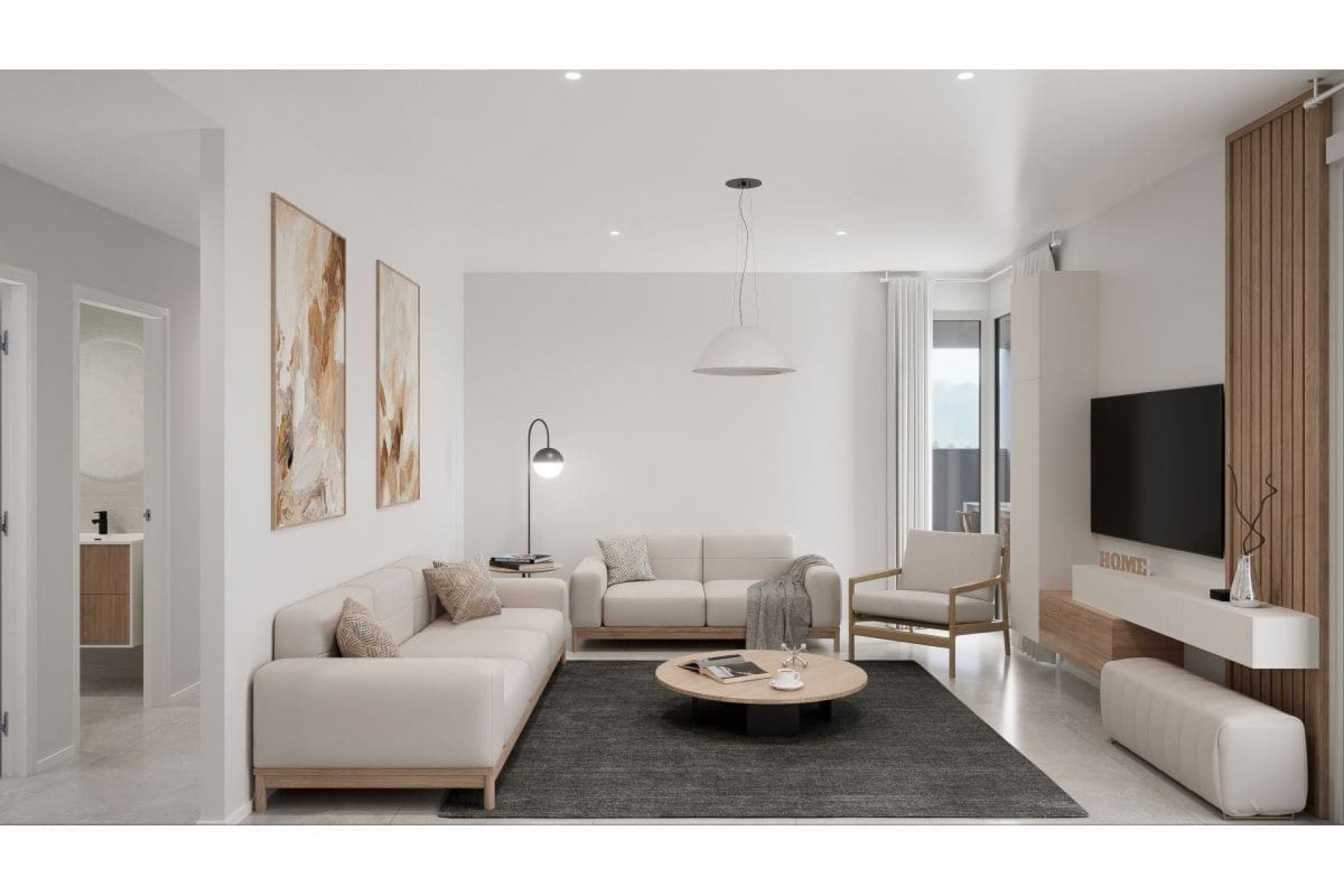 Neue Gebäude - Wohnung -
