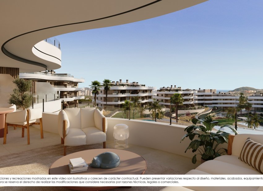 New Build - Apartment / flat -
Finestrat - Cala de Finestrat