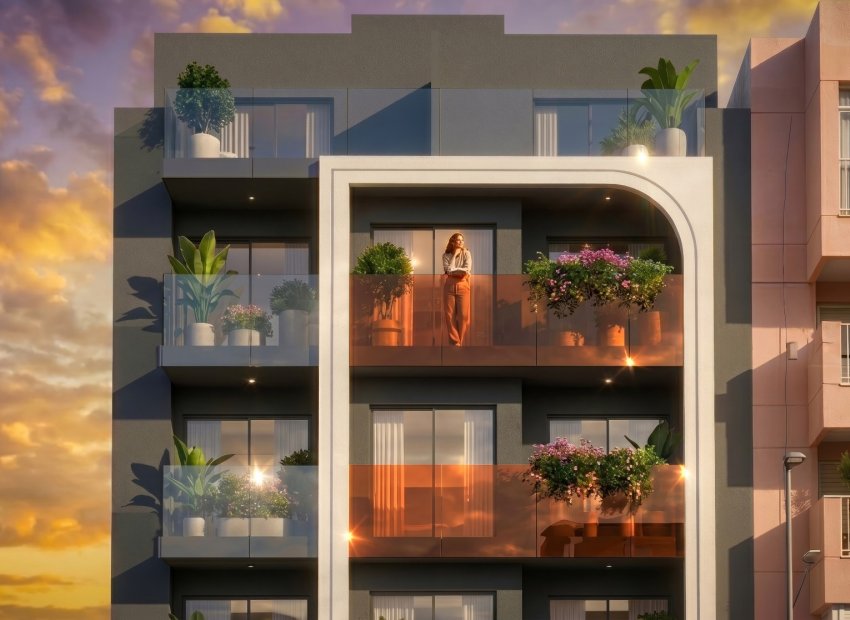 New Build - Apartment / flat -
Guardamar del Segura - Guardamar pueblo