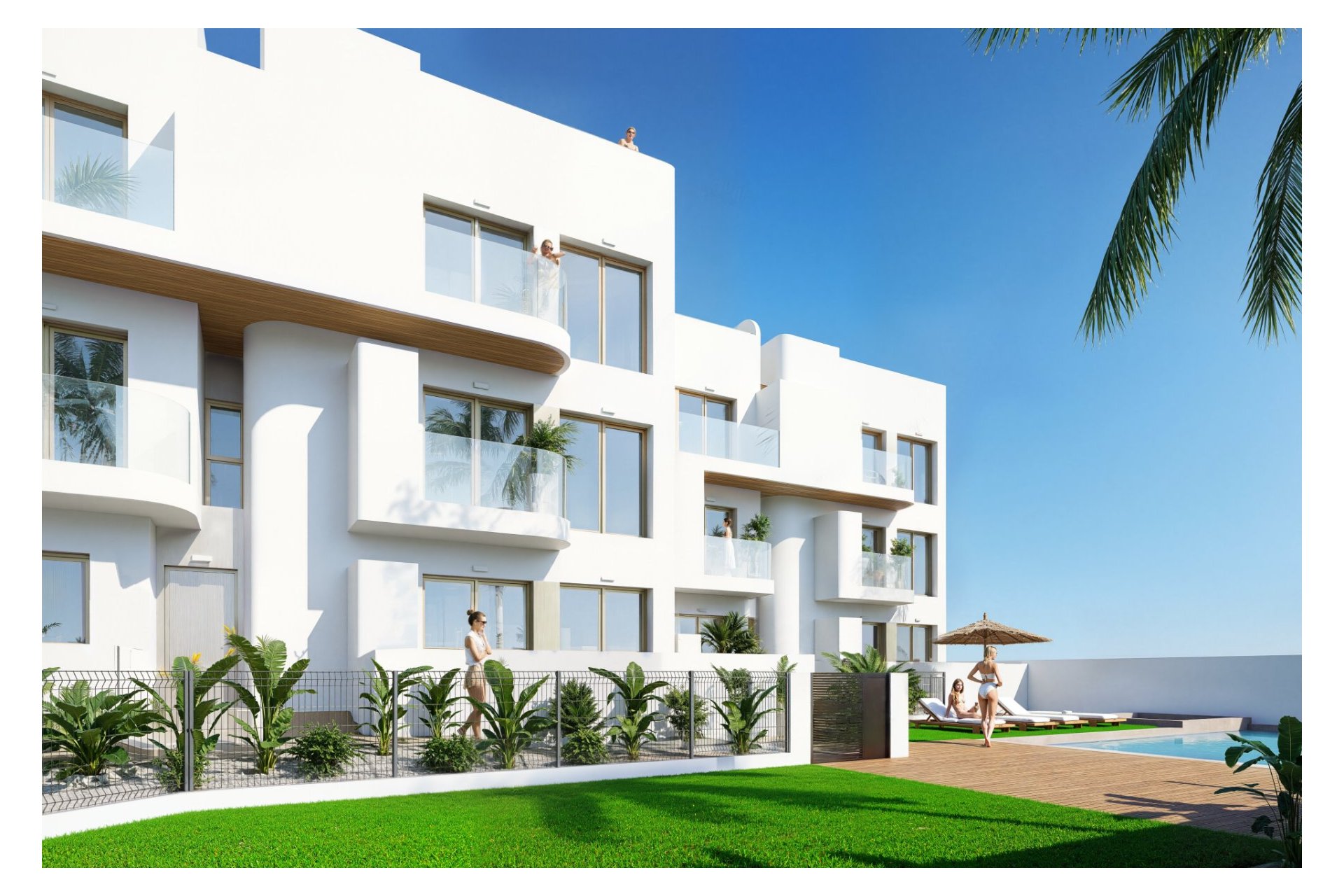 New Build - Apartment / flat -
Los Alcázares - La Serena Golf