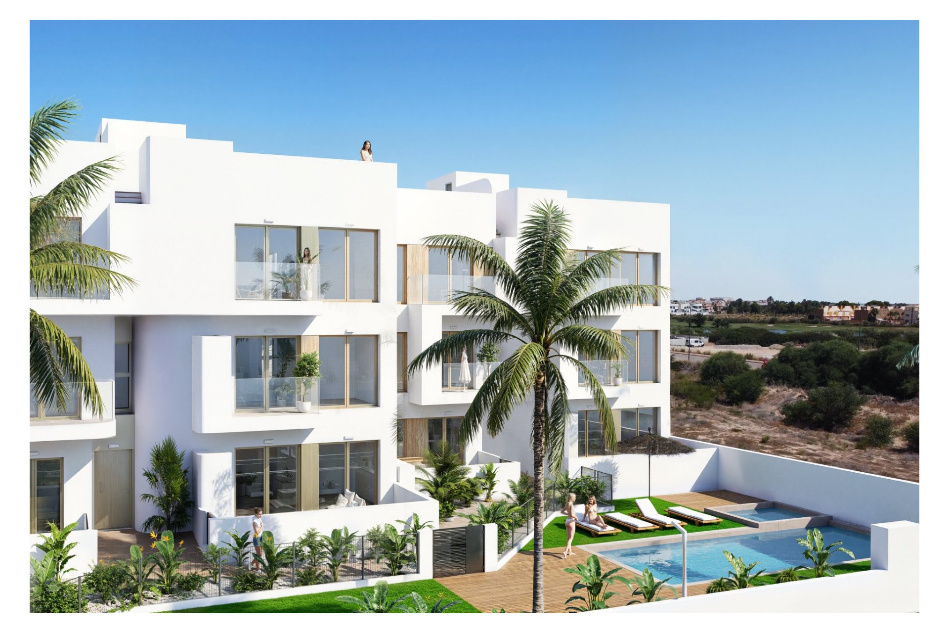 New Build - Apartment / flat -
Los Alcázares - La Serena Golf